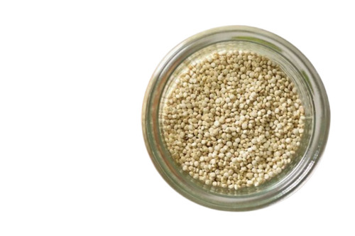 Organic White Quinoa Seeds - 100% Organic Dried Seeds | FSSAI Certified, Good Packaging, 12 Months Shelf Life, Pure White Color