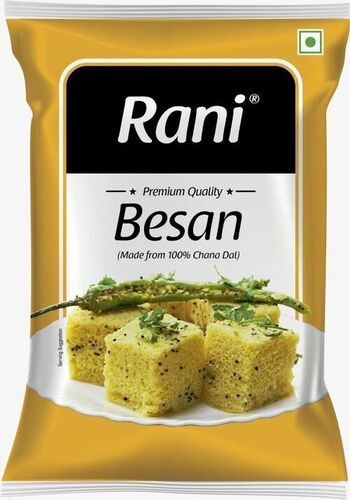 Rani Besan Flour - Chana Dal 1 Kilogram Yellow A Grade | Organic FSSAI Certified Fresh Quality