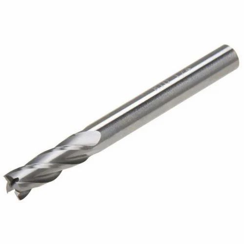 Solid Carbide Drills End Mills - Solid Carbide, 1.0 - 6.0 mm Diameter, 3 to 20 mm Size, Silver Color, High Performance, 55 to 60 HRC Hardness