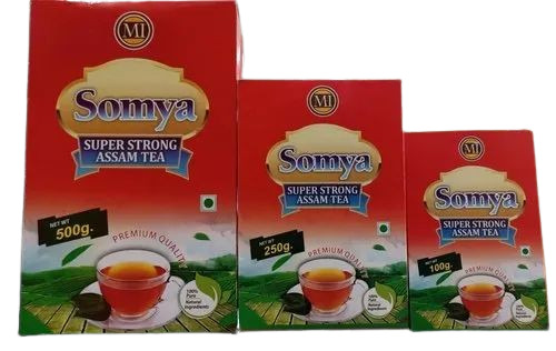 Tea Packaging Box - Paper Material, Multi Color Printed Design | Eco-Friendly and Versatile for Tea Storage and Presentation