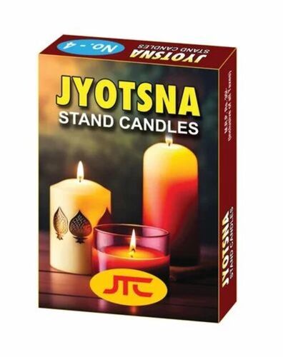 Candle Packaging Box - Multi Color Printed Paper | Versatile Candle Storage, Eco-Friendly Material, Eye-Catching Design
