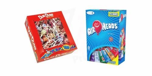 Candy Packaging Box - Cardboard Square Shape Multi-Color Printed Design | Smart Candy Box for Creative Treat Presentation