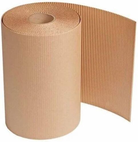 Kraft Paper Roll - 2 Ply, Brown Color, Plain Pattern | Made from Durable Kraft Paper for Reliable Box Making Applications