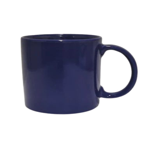 Plain Ceramic Coffee Mug - Round Shape Multicolor Durable Quality | Features a Modern Design with a Comfortable Ceramic Handle