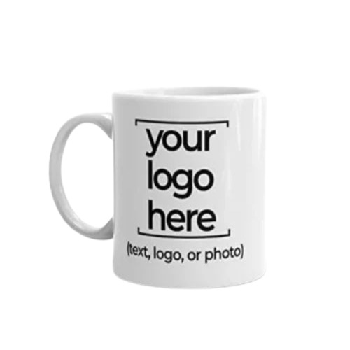 Printed Ceramic Coffee Mug - Round Shape, Multicolor, Durable Material | Modern Design with Good Quality Ceramic Handle