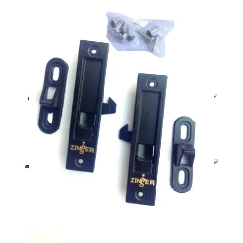 Aluminum Door Locks - Color: Balck