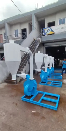 Cattle Feed Making Machine - Color: Blue
