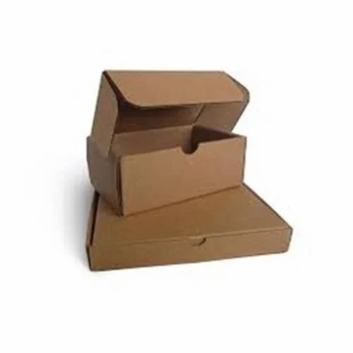 Corrugated Shipping Box - Double Wall 5 Ply, Rectangular Shape, Brown Color | Biodegradable Material for Industrial Supply & Food Packaging