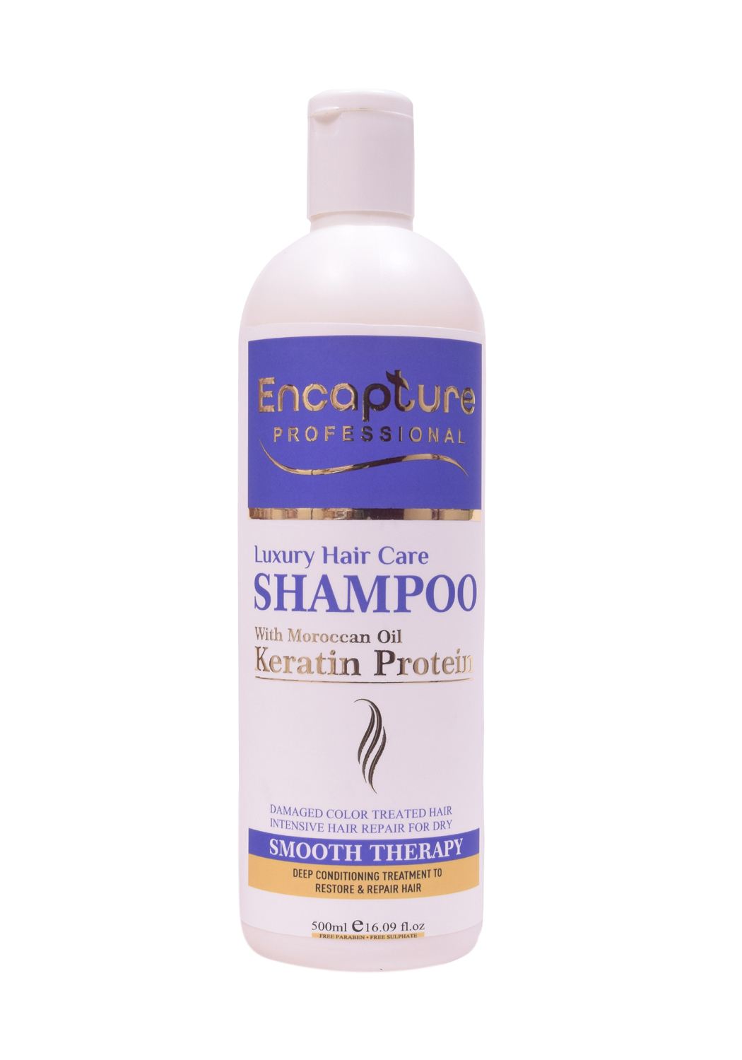 Encapture Professional Keratin Protein Shampoo 500ml