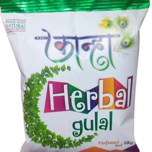 Herbal Holi Gulal - Non-Toxic Powder, Multicolor | Natural & Scented, Soft Texture, Eco-Friendly, Rose Fragrance, Skin Friendly