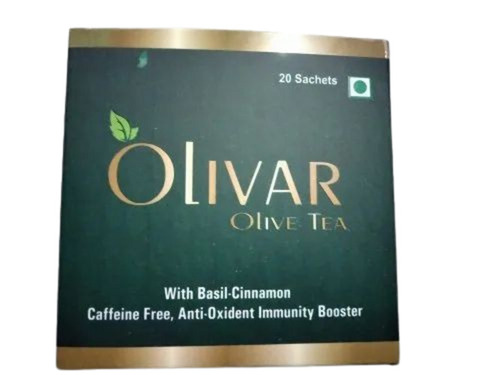 Olive Herbal Tea - Organic FSSAI Certified Box Packaging A Grade Fresh Taste Health Tea Shelf Life 18 Months | Ideal for Herbal Tea Enthusiasts