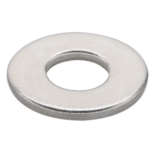 Stainless Steel Flat Washer - Color: Silver