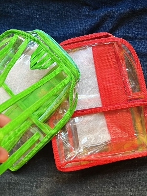 Transparent Bag Pack - Length: 9