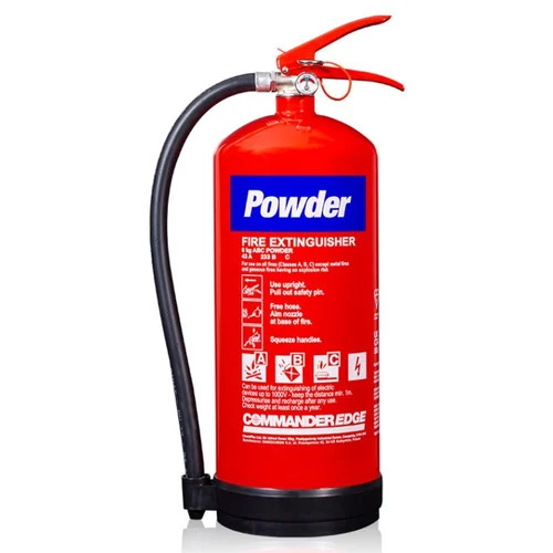 Abc Fire Extinguisher Cylinder - Color: Red
