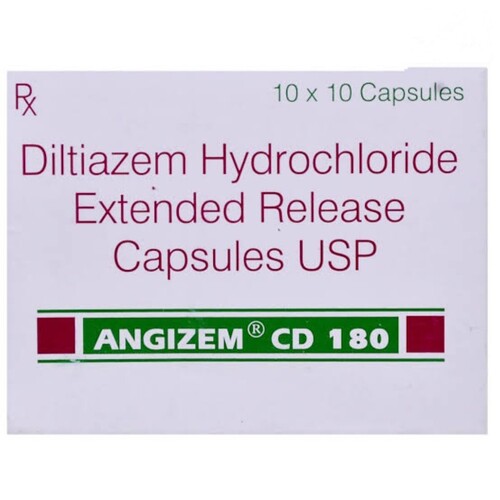 Angizem Cd 180 Capsules