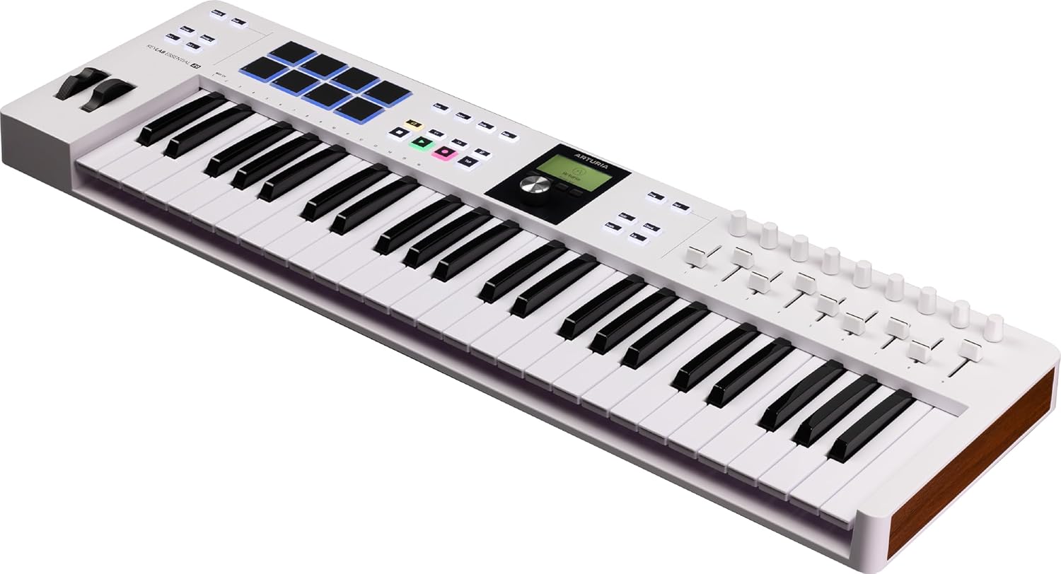 Arturia Keylab Essential 49 Mk3 Midi Controller With 49 Velocity-sensitive Keys