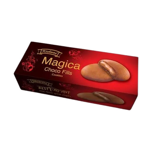 Biscuit Packaging Box - Duplex Board Material, Multi Color Printed Design | Ideal for Versatile Usage and Attractive Presentation