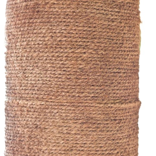 Brown Coconut Coir Rope - 4 mm Diameter, 50 m Length, Dark Brown Color, Eco Friendly Material, Heavy Duty, Twisted 3 Ply Design