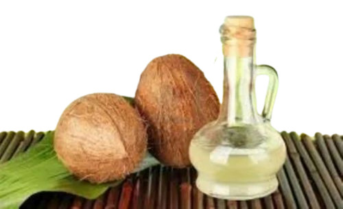 Copra Coconut Oil - Organic Liquid 1 Litre Bottle | A Grade 100% Pure Coconut Raw Material for Cosmetic Industry