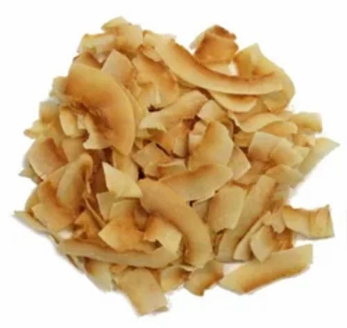Dry Coconut Chip - Organic, FSSAI Certified, Good Packaging | Tasty, Crispy Fried Coconut with Salty Flavor