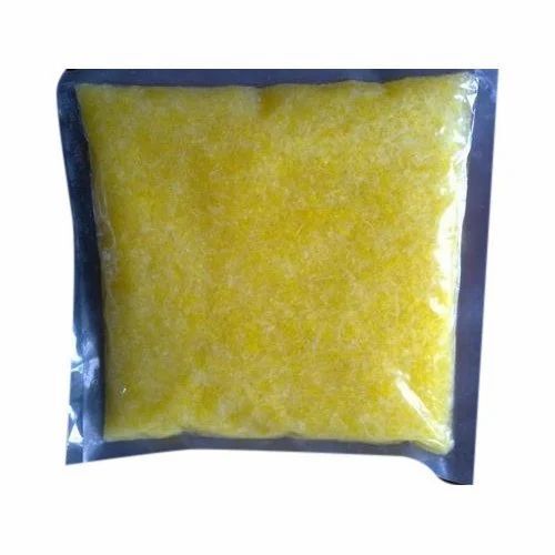 Frozen Pineapple Pulp - 1 Kilogram Pouch | Organic, FSSAI Certified, A Grade, Yellow Color, Sour Taste, 12 Months Shelf Life, Vegetarian