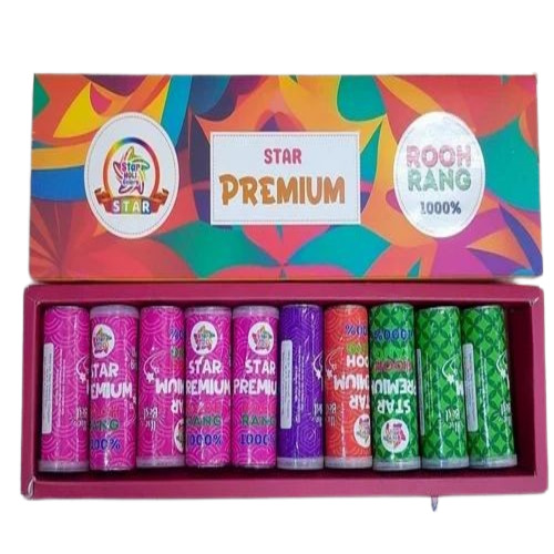 Holi Colour - Multicolor Powder Natural and Scented Non-Toxic Colour | Skin Friendly Eco Friendly Soft Texture Ideal for Festival Celebration