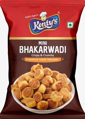 Kentys Mini Bhakarwadi Namkeen - Small Packet, A Grade Quality | Tasty, Spicy, FSSAI Certified, 4 Months Shelf Life, Salty Flavor