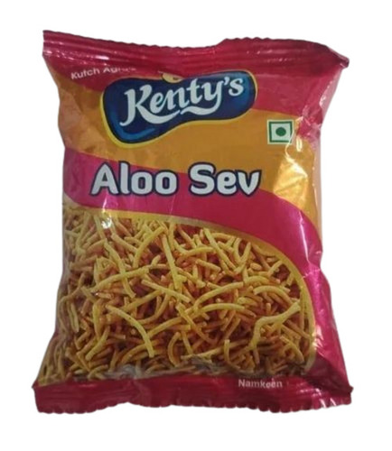 Kentys Tasty Aloo Sev Namkeen - Packet | Good Quality, FSSAI Certified, Salty & Spicy Taste, A Grade, 50 Grams, 4 Months Shelf Life