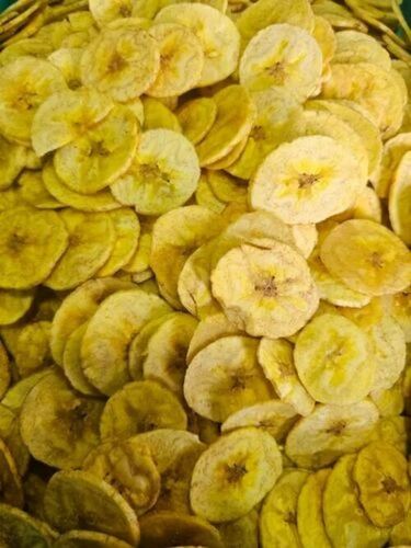 Kerala Yellow Banana Chips - FSSAI Certified, Salted Packet | Tasty, Crispy Fried Sliced Banana with Spicy Masalas, Shelf Life: 3 Months
