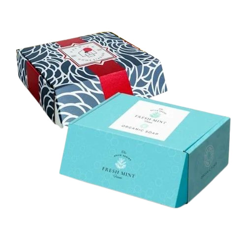 Multicolored Packaging Boxes - Paper Material, Printed Design | Multi Color Variants