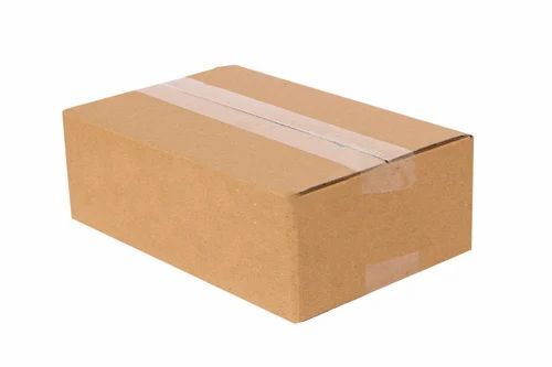 Plain Brown Corrugated Box - 11x4.5x4.5 Inches, 6-10 Kg Weight Capacity, Biodegradable, Termite Resistant, Ideal for Gifts, Apparel, Food, and Office Supplies