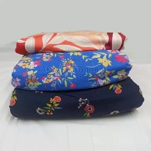 Rayon Printed Fabric