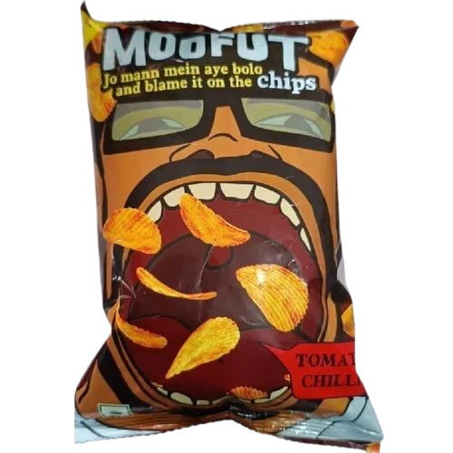 Tomato Flavored Potato Chips - Good Quality, FSSAI Certified, Spicy Taste | Tasty, Crispy Snack, Fried for 6-Month Shelf Life