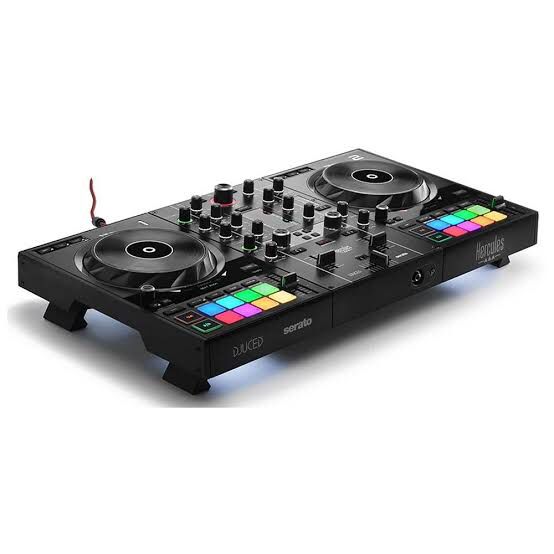 Hercules Dj Inpulse 500 Dj Controller With Usb 2 Tracks With 16 Pads And Sound Card