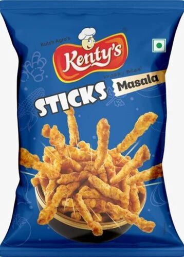 Kentys Sticks Masala Fried Snack - Packet, FSSAI Certified, Spicy Flavor | Tasty, Crispy, Salty, Fried, 4 Months Shelf Life