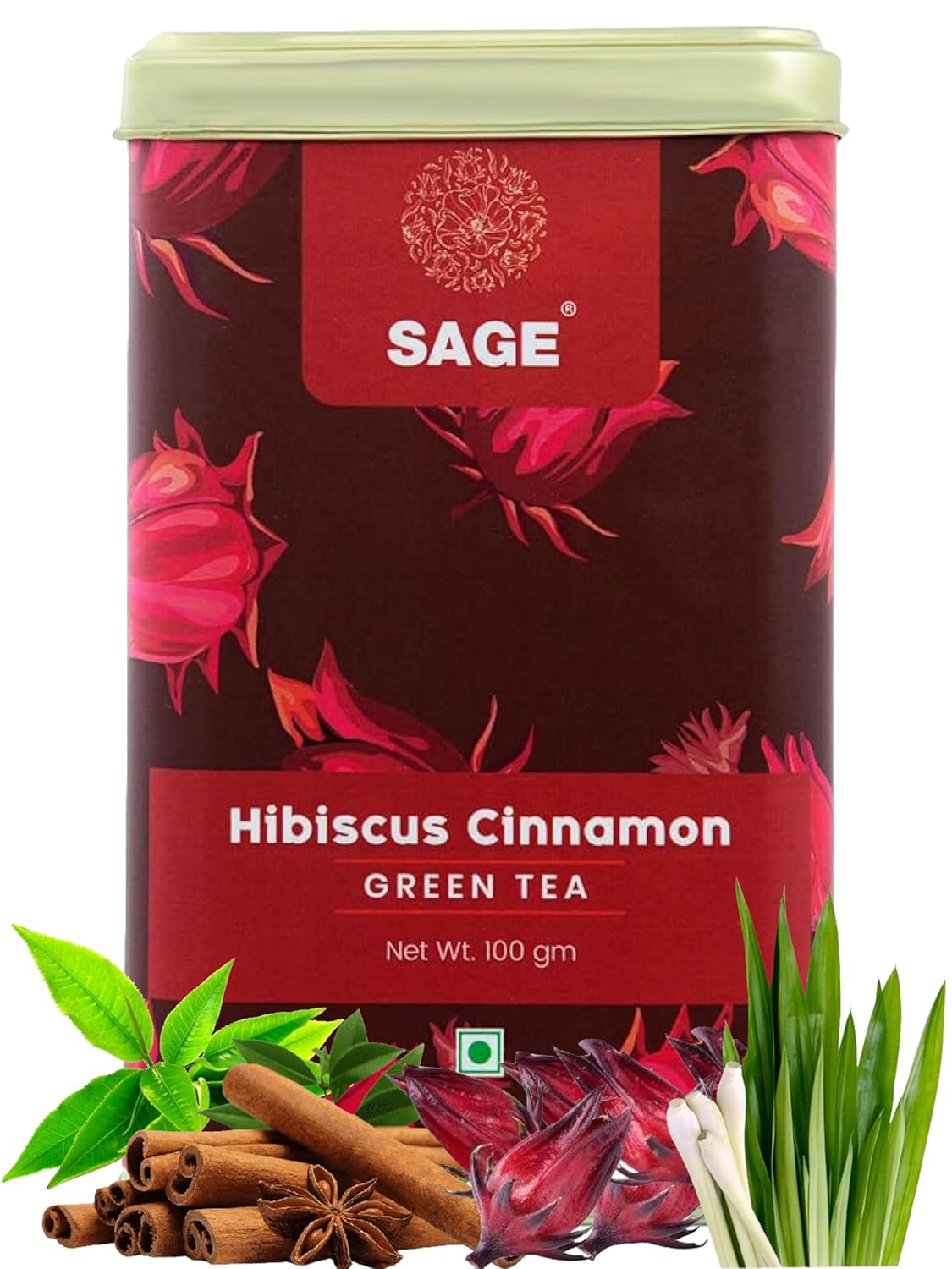 Sage Premium Hibiscus Cinnamon Tea