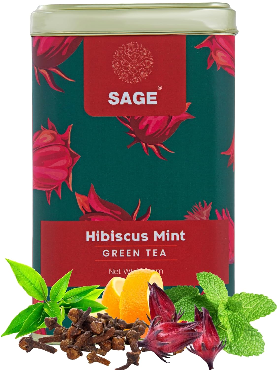 Sage Premium Hibiscus Mint Tea