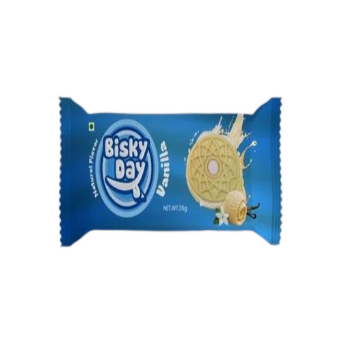 Cream Biscuits - Round Shape, Sweet Taste, Soft Texture | Single Package, Ideal for Snacking, Perfect for All Ages