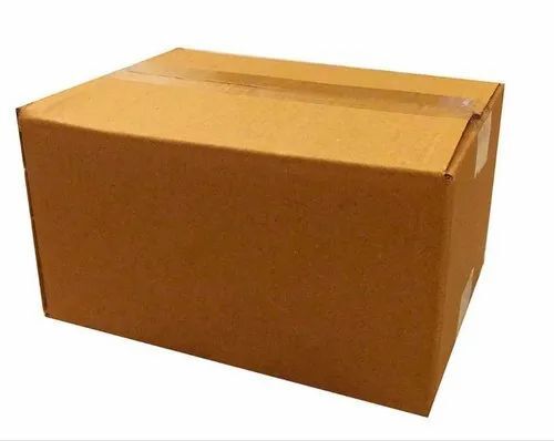 Double Wall 5 Ply Corrugated Box - Square Shape, Brown Color, Recyclable Material | Ideal for Apparel, Electronics, Food, Gifts & Crafts