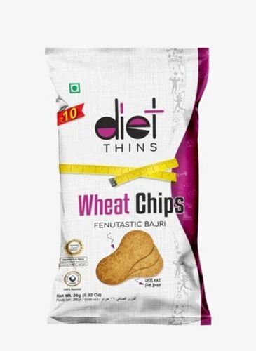 Fenutastic Bajri Wheat Chips - Wheat, 9 Months Shelf Life | Salty, Tasty, Crispy, FSSAI Certified, Fried for Delightful Crunch