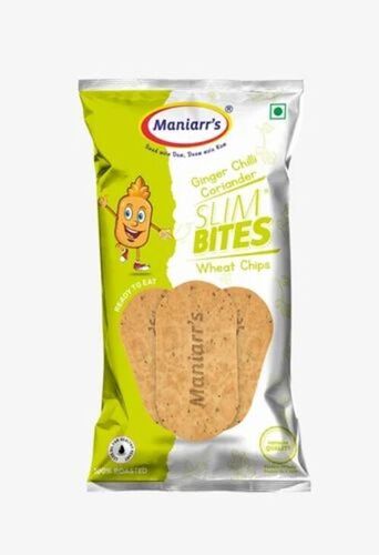 Ginger Chilli Wheats Chips - Wheat & Ginger, Crispy Texture, Salty Taste, 9 Months Shelf Life | FSSAI Certified, Fried Processed Snack