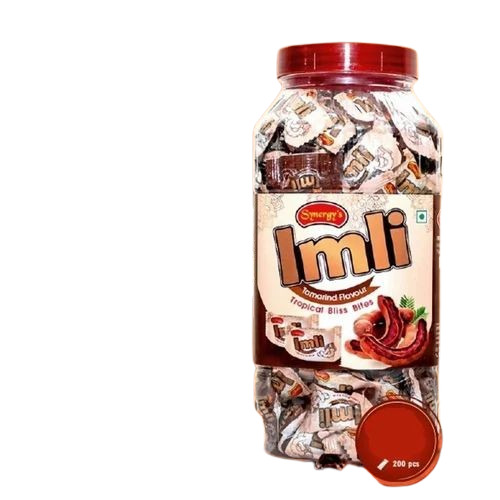 Imli Flavored Candy - Solid Form, 200 Pieces Pack Size | Round Shape, Eggless, Sweet Flavor with Delightful Taste