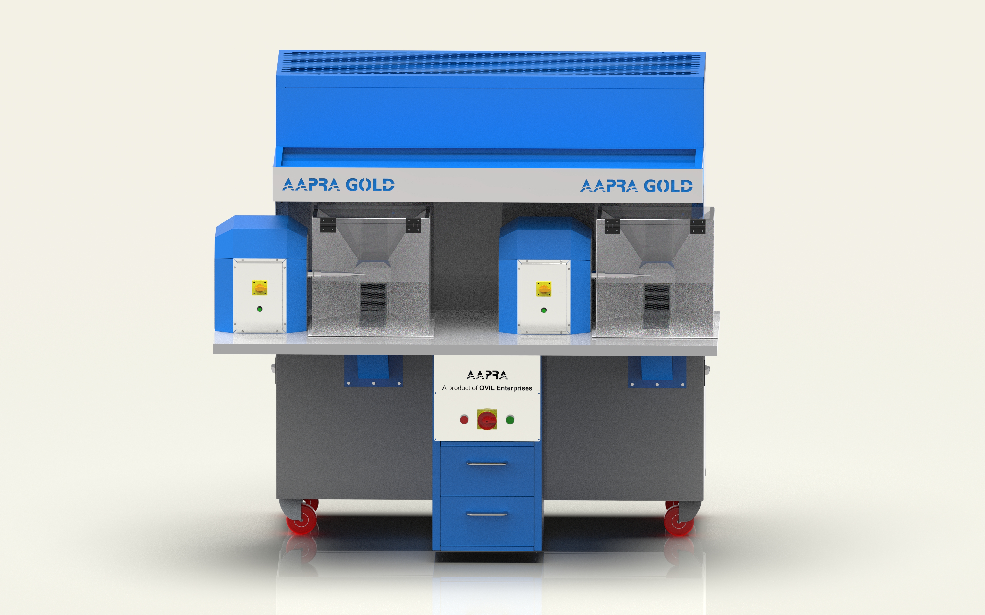 Jewellery Polishing Machine with dust collector