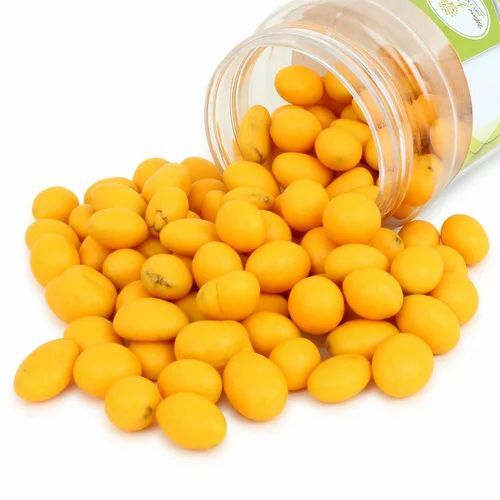 Kishmish Mango Flavor Chocolate - Solid Yellow Balls, Sweet Chocolate, FSSAI Certified | Good Packaging, 1 kg Shelf Life, Store in Dry and Cool Place