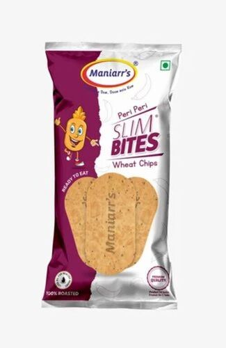 Peri Peri Wheat Chips - Wheat, Fried, Salty, 9 Months Shelf Life | Tasty, Crispy, FSSAI Certified, Healthy Snack Option