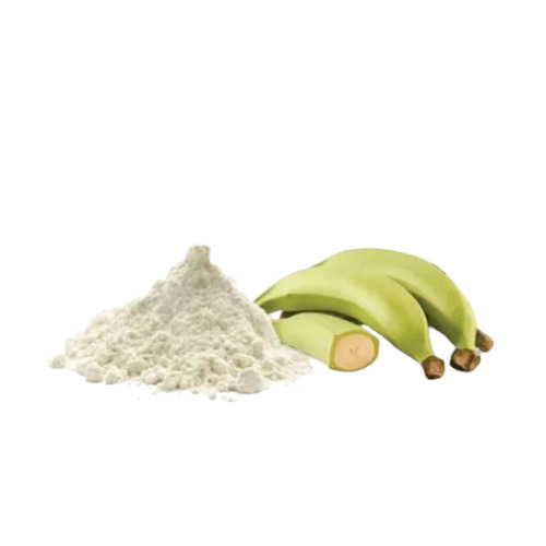 Raw Banana Powder - Fresh Fruit, Raw Form, White Powder | Shelf Life: 12 Months, Store in Cool and Dry Place, for Food Use