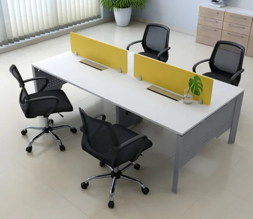Wooden Modular Office Workstation - Artwork: Handmade