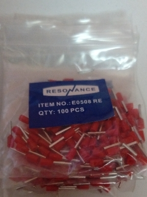Tubular Lugs 0.5 Sqmm