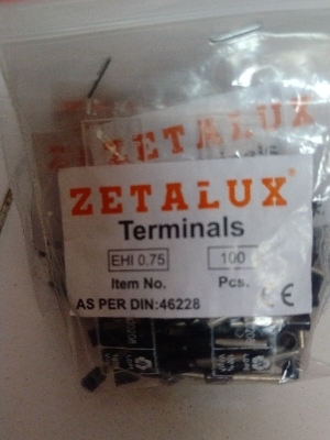 Tubular Lugs 0.75 Sqmm