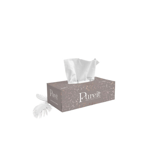 White Facial Tissues Paper
